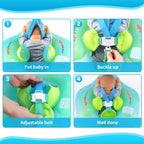 SunNest Drift Baby Swim Float with Canopy