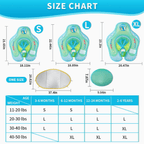 SunNest Drift Baby Swim Float with Canopy