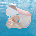SunNest Drift Baby Swim Float with Canopy