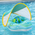 SunNest Drift Baby Swim Float with Canopy