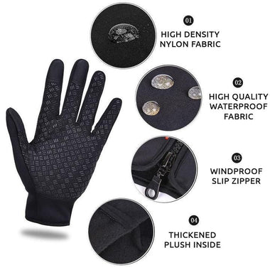 Thermal Winter Gloves for Cycling Skiing Running and Outdoor Sports