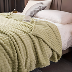 Velmoria CloudLuxe Coral Fleece Throw Blanket for All Season Comfort