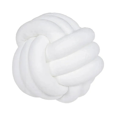 Veloura Knot Sphere Velvet Accent Pillow