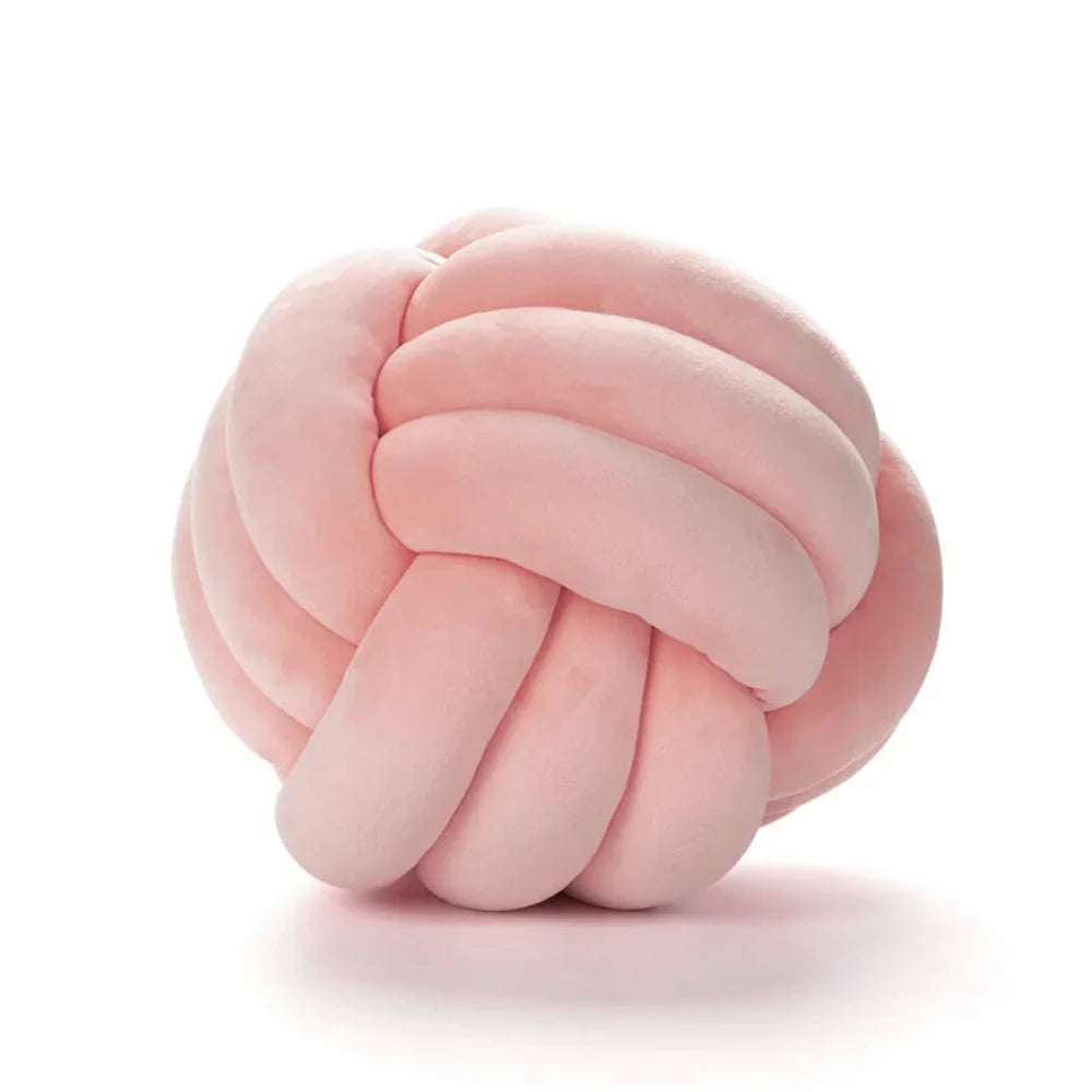 Veloura Knot Sphere Velvet Accent Pillow – product image 16