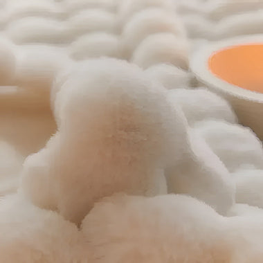 Veloura™ Plush Faux Fur Comfort Blanket For Home And Travel