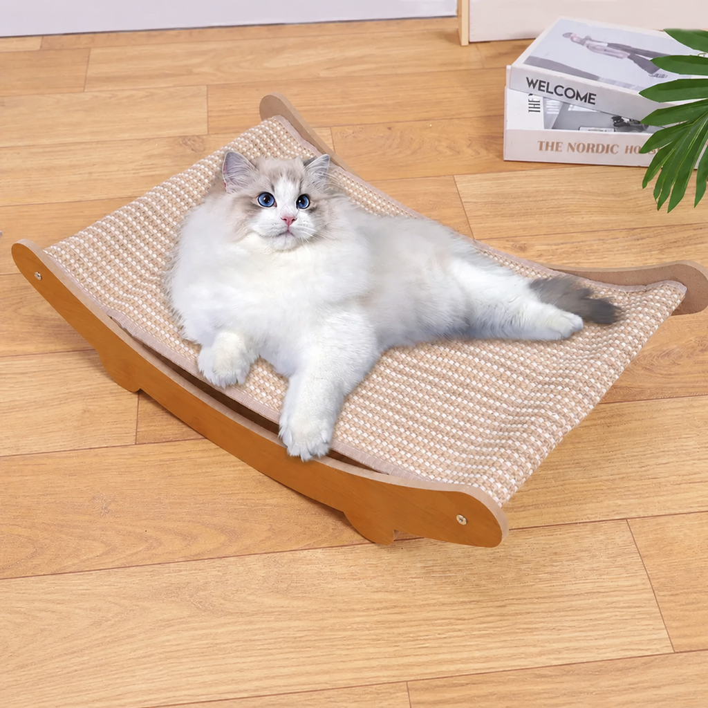 Sisal Cat Scratcher and Lounge Bed