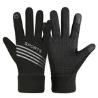 Winter Cycling Gloves with Touchscreen Fingertips