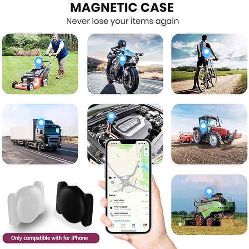 Apple Find My Tracker Kit with Magnetic Silicone Case
