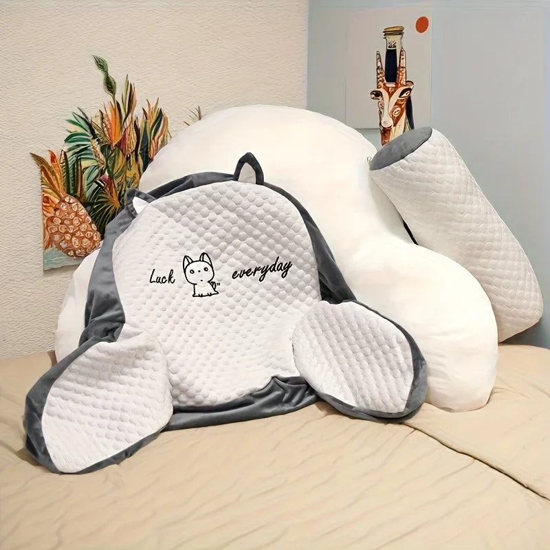 Reading Pillow with Headrest & Side Support