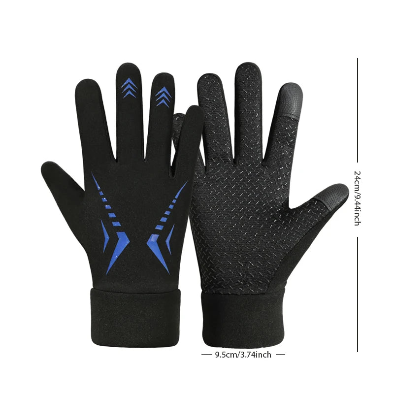 Winter Cycling Gloves with Touchscreen Fingertips