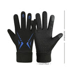 Winter Cycling Gloves with Touchscreen Fingertips