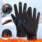 Winter Cycling Gloves with Touchscreen Fingertips