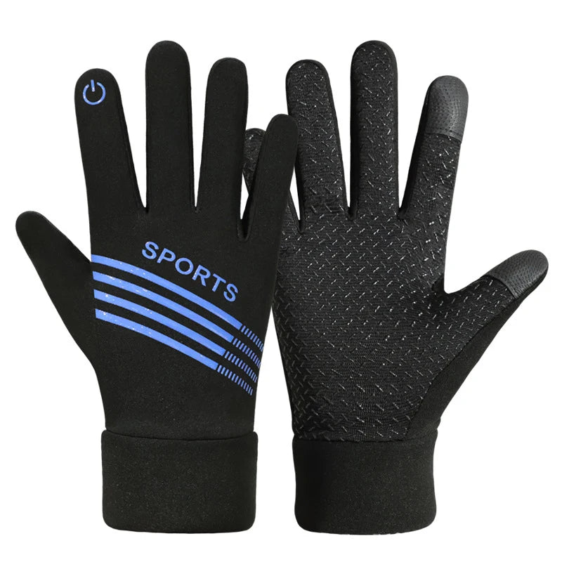 Winter Cycling Gloves with Touchscreen Fingertips