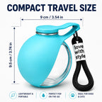Portable Dog Water Bottle with Drinking Bowl – product image 6