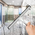 Stainless Steel Shower Squeegee with Hooks – product image 2
