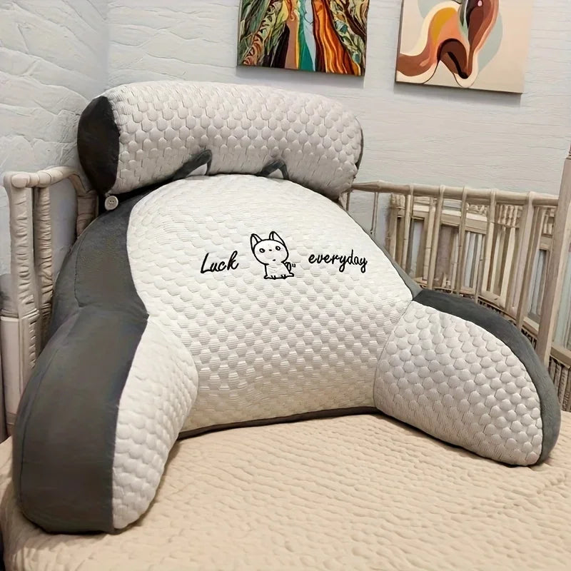 Reading Pillow with Headrest & Side Support