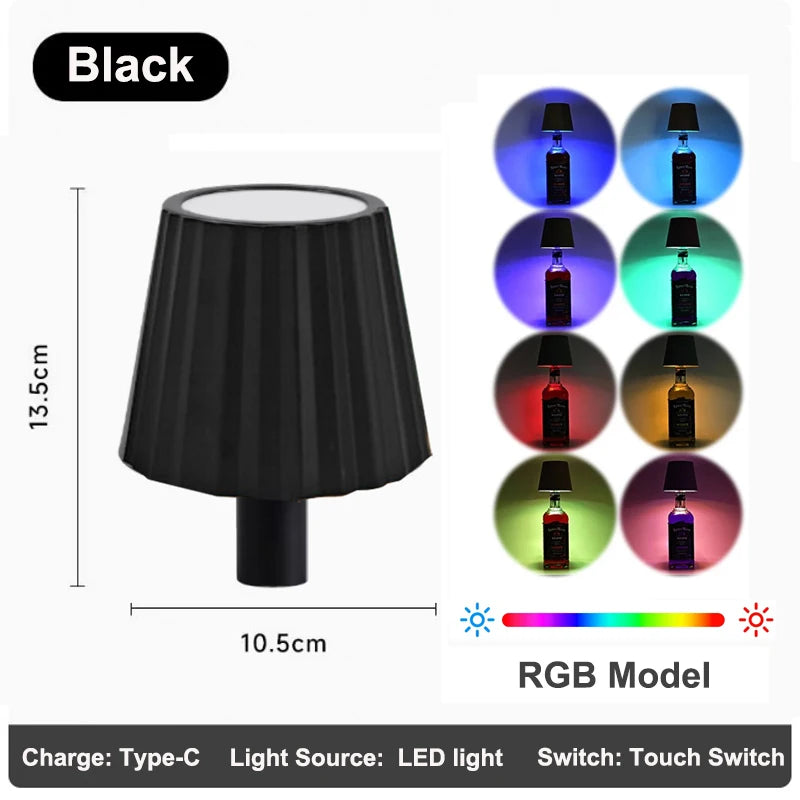 Wireless Touch-Control LED Bottle Lamp – product image 9