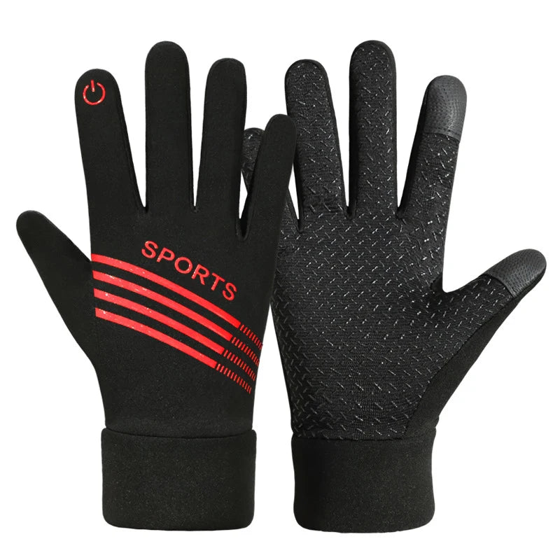Winter Cycling Gloves with Touchscreen Fingertips