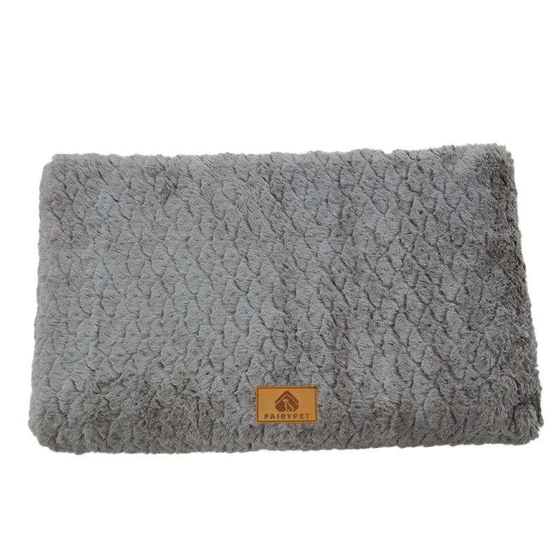 Memory Foam Pet Bed with Removable Faux-Fur Cover – product image 2