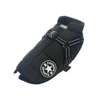 Padded Winter Dog Coat with Integrated Harness