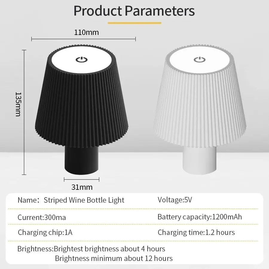 Wireless Touch-Control LED Bottle Lamp – product image 3
