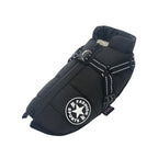 Padded Winter Dog Coat with Integrated Harness