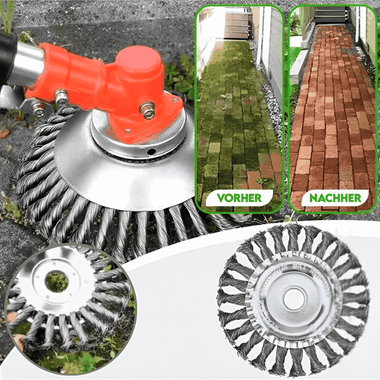 IronRoot VortexCut Steel Weed Trimmer Head for Gas and Electric String Trimmers