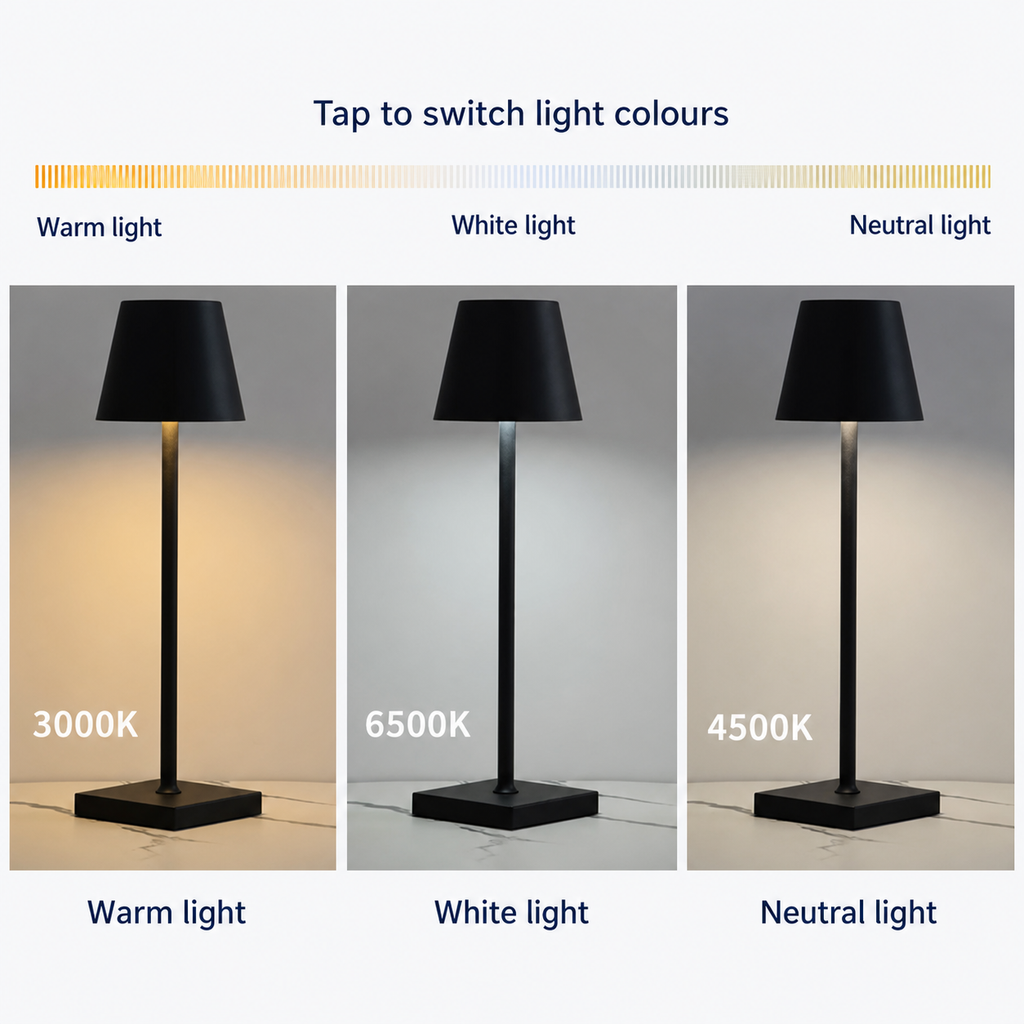 Rechargeable Touch LED Table Lamp