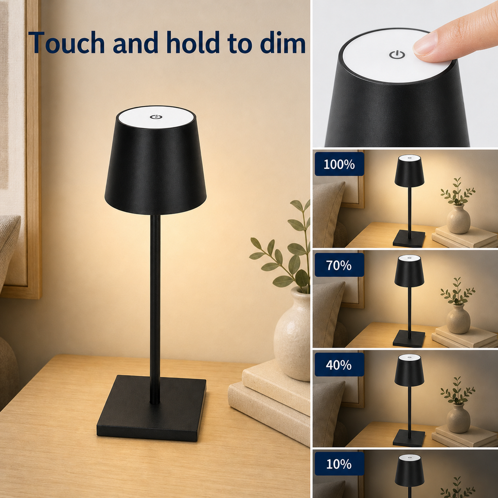 Rechargeable Touch LED Table Lamp