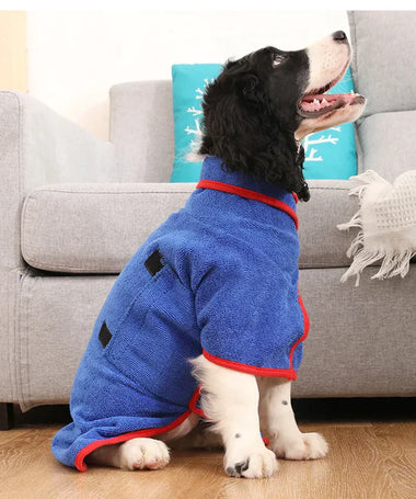 CozyPaw Drynest Dog Bath Robe