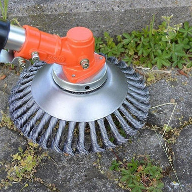 IronRoot VortexCut Steel Weed Trimmer Head for Gas and Electric String Trimmers