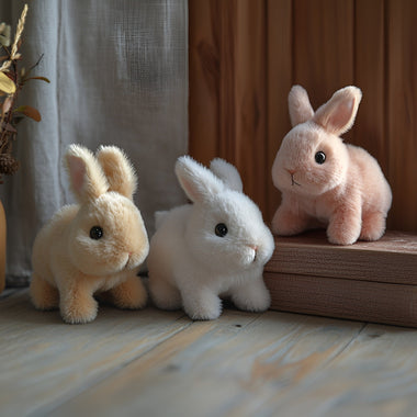 VelouraHop Snugglehare Plush Companion