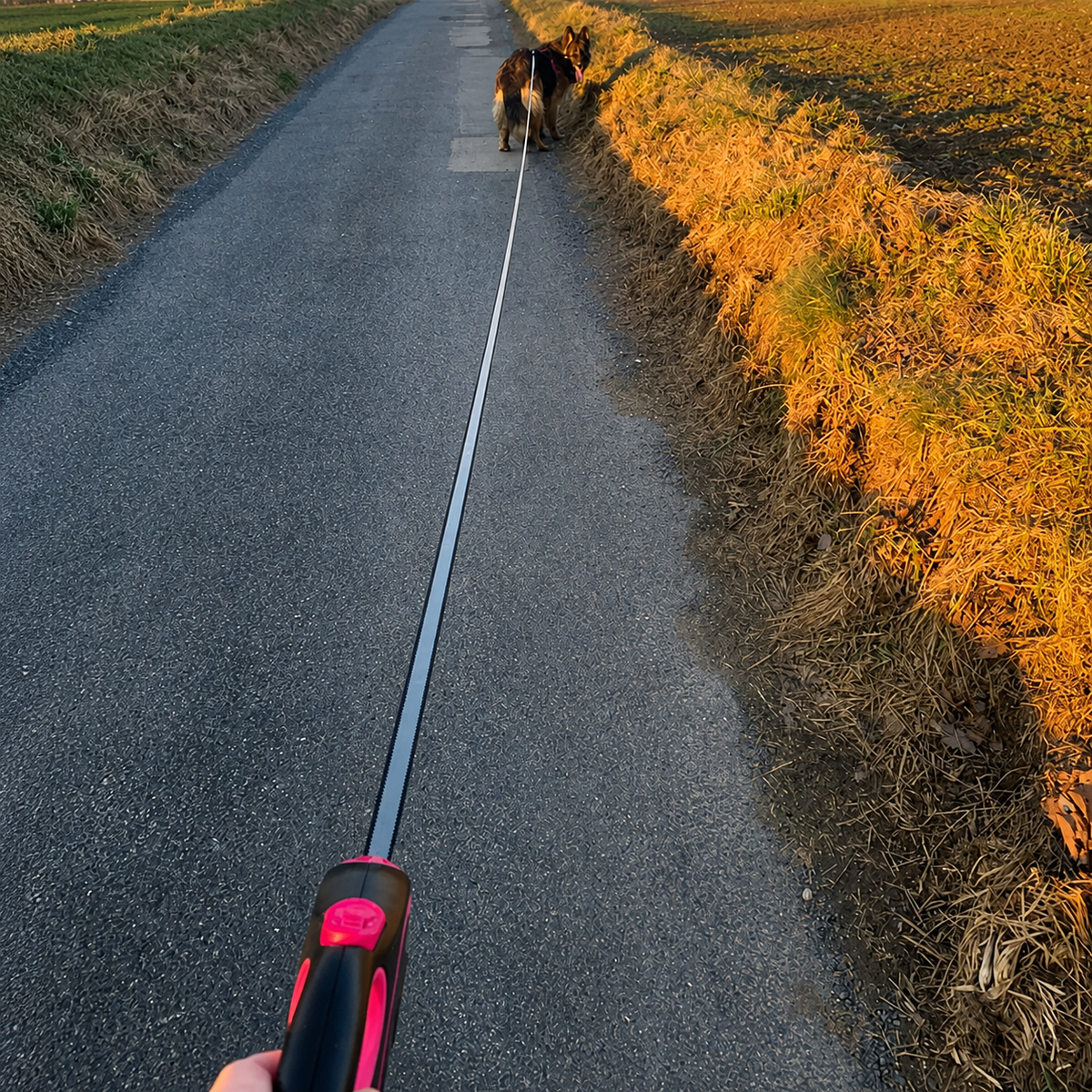 Retractable Dog Lead – 5 m or 8 m
